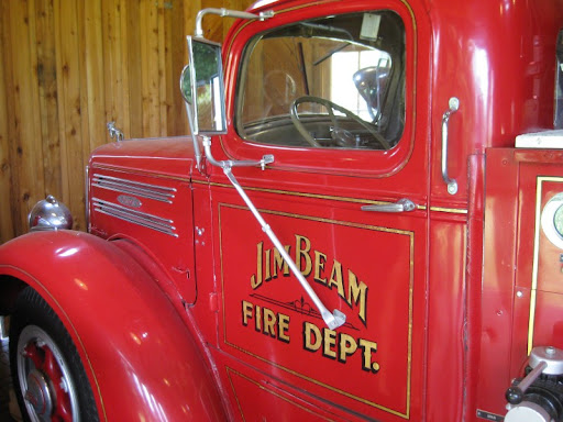 Firetruck at Jim Beam Distillery