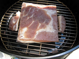 Bacon on the smoker