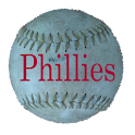Simple Phillies Schedule logo