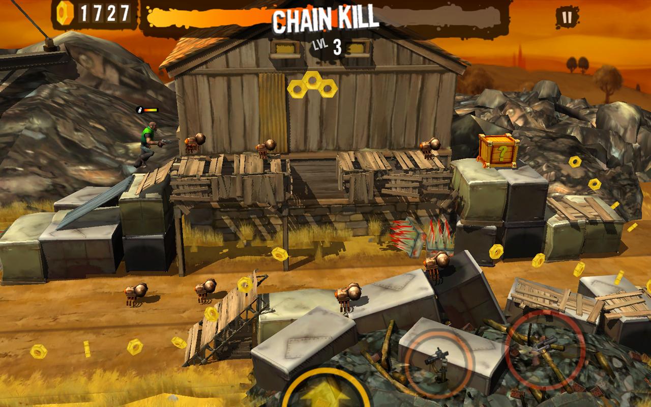 Shoot Many Robots - screenshot