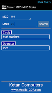 Mobile Codes of India - náhled