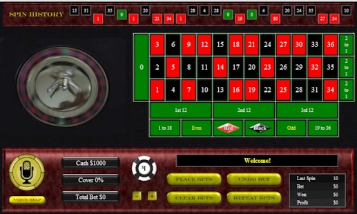 Ruleta de casino simulator