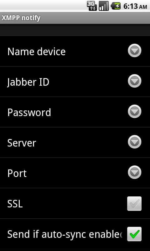 XMPP notify full Screen 2