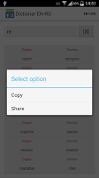 Anteprima screenshot di Dizionario Inglese Rumeno APK #5