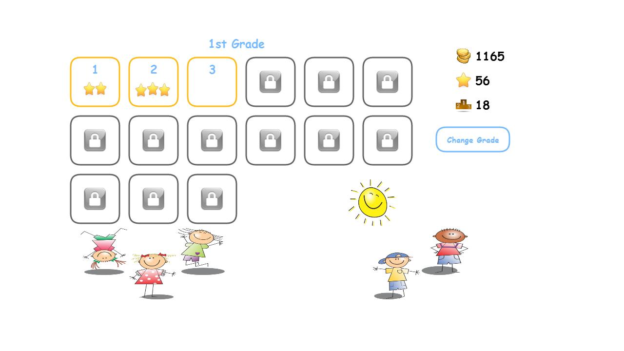 Cool Fun Math Kids Game puzzle- screenshot