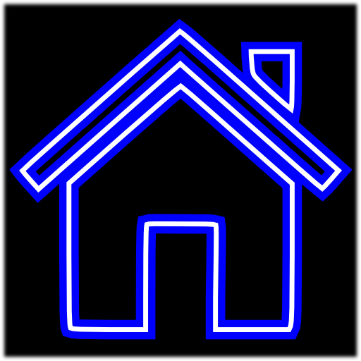 Blue Neon Free Theme LOGO-APP點子