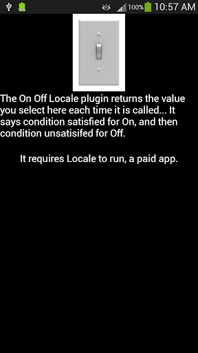 On Off Locale Plugin