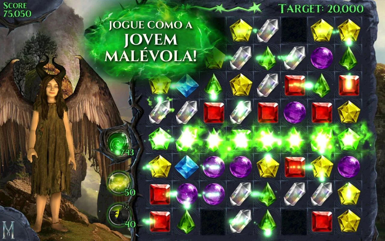Malévola Free Fall - Screenshot