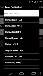 TrainSnap Chennai Train Timing poster 3