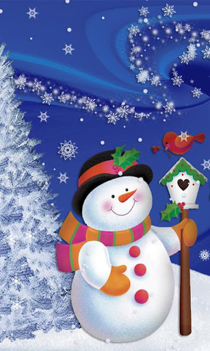 SNOWMAN HD WALLPAPER