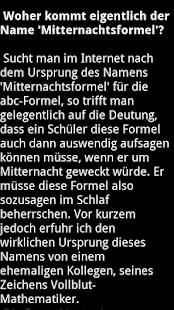 Quadratische Gleichungen Screenshots 4