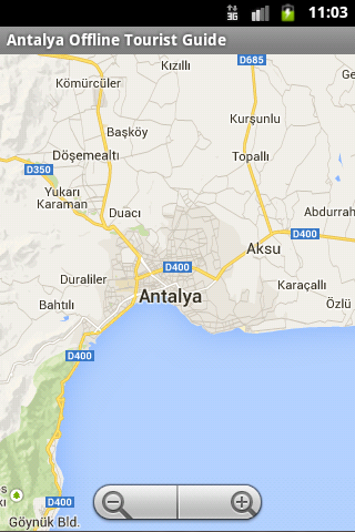 Antalya Offline Tourist Maps