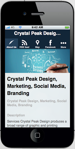 Crystal Peak Design App