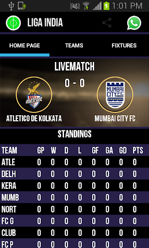 Liga India - ISL Live