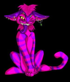 Cheshire cat art
