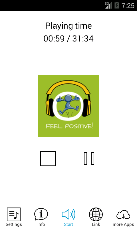 Feel Positive! HYPNOSIS Screen 3