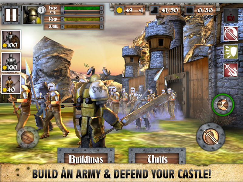 Heroes and Castles v1.00.07 Unlimited Gems/All Heroes Download Apk