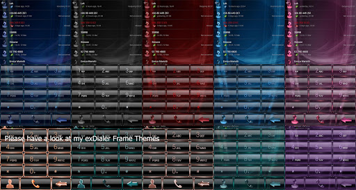 【免費生產應用App】Dialer CarbonMetalBlue Theme-APP點子