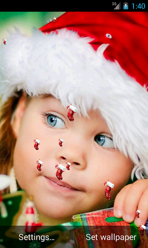 【免費娛樂App】Christmas Baby Live Wallpaper-APP點子