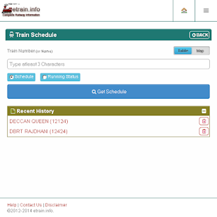 Indian Railways @etrain.info Screenshots 12