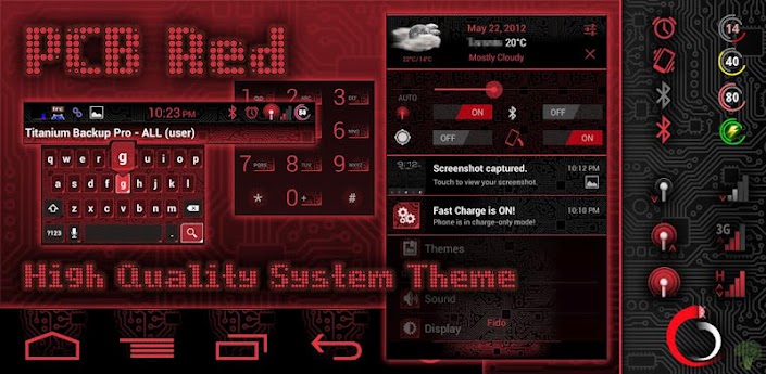 PCB Red ⁞ Theme Chooser