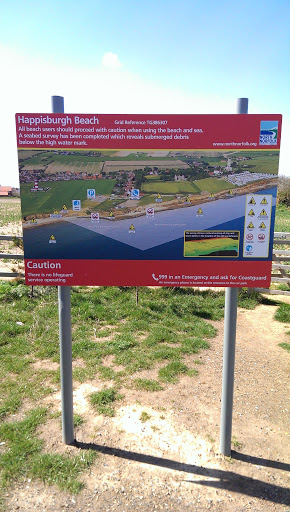 Happisburgh Beach Sign