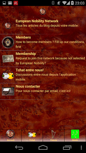 【免費社交App】Officiel European Nobility-APP點子