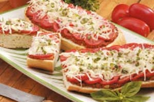 Italian Red Pepper Bruschetta