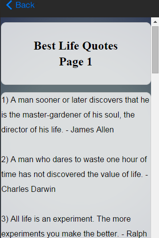 【免費書籍App】Best Life Quotes-APP點子