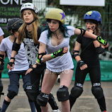 Roller Derby 2 by Dean Thorpe -  