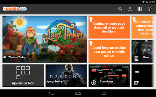 Jeuxvideo.com tablette Screenshots 1