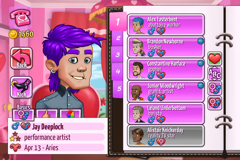 Kitty Powers' Matchmaker - screenshot