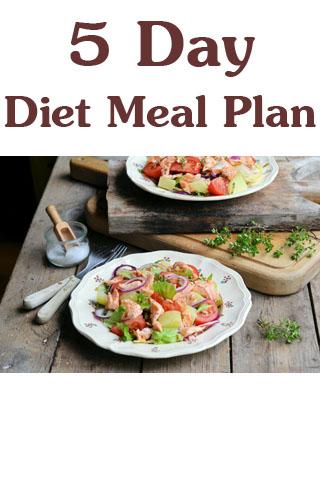 5 Day Diet Meal Plan