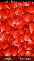 Rose Petals Live Wallpaper APK צילום מסך #3