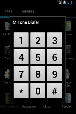 【免費生產應用App】MToneDialer DTMF-APP點子