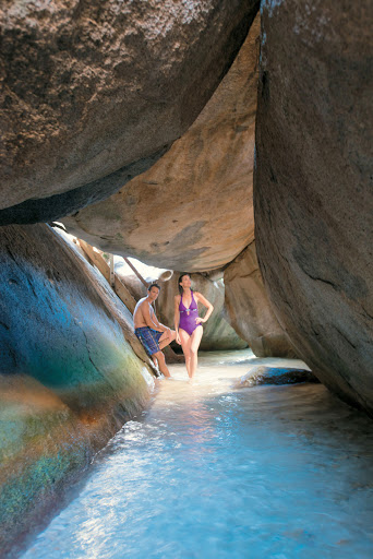 Explore and find a secluded spot with your honey on Virgin Gorda in the British Virgin Islands during your Tere Moana cruise.