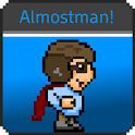 Almostman! (ad supported) logo
