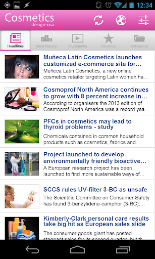 【免費新聞App】CosmeticsDesign-APP點子