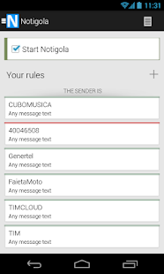 Free Notigola (SMS Filter) APK for Android