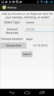 Free Wampa (Finance Manager) APK for PC