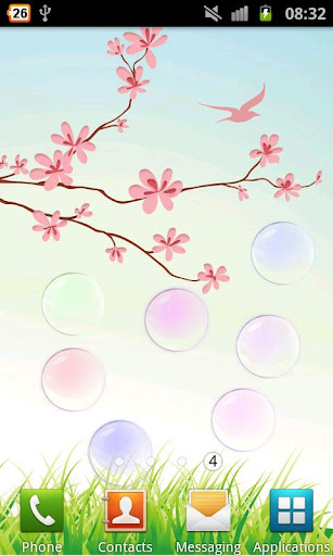 Collide Bubbles Live Wallpaper