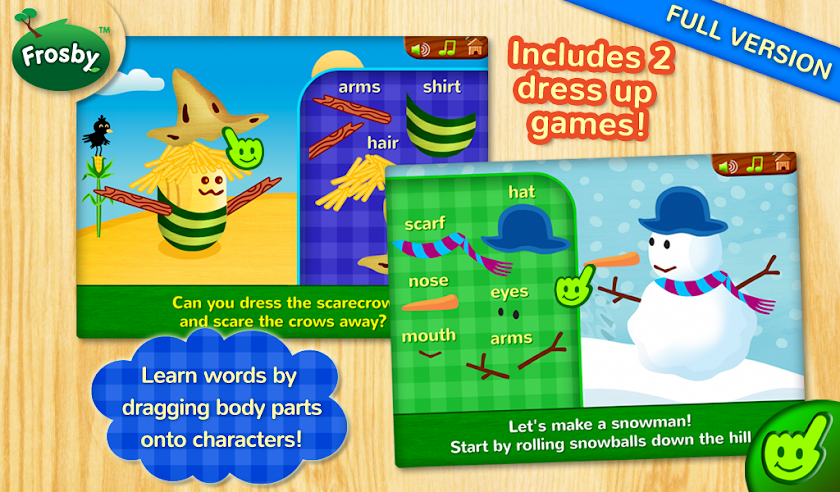 Frosby Learning Games Free Screen 3