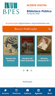 BPES-Biblioteca Pública do ES Screenshots 0