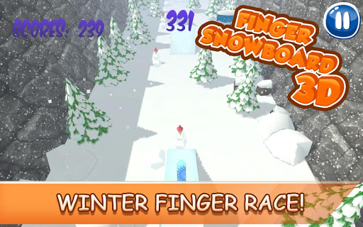 Finger Snowboard 3D