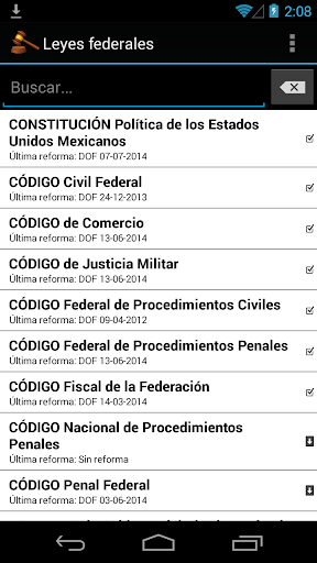 Leyes federales