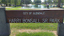 Harry Bonsall SR Park Sign