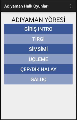 Adıyaman Halk Oyunları