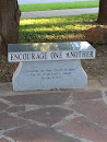 Encourage One Another Bench