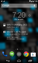 DashClock Data Usage Extension poster 3