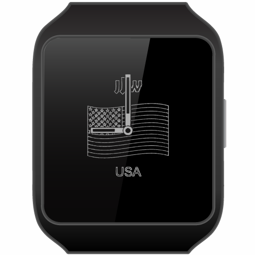 免費下載個人化APP|JJW USA Flag Watch Face app開箱文|APP開箱王